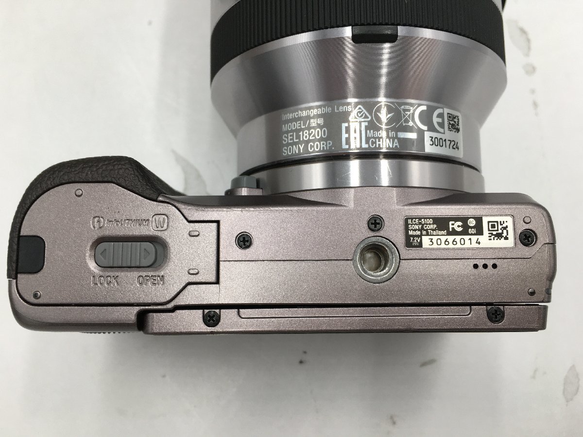 ♪△【SONY ソニー】α 5100 ミラーレス一眼レフカメラ ILCE-5100 0406