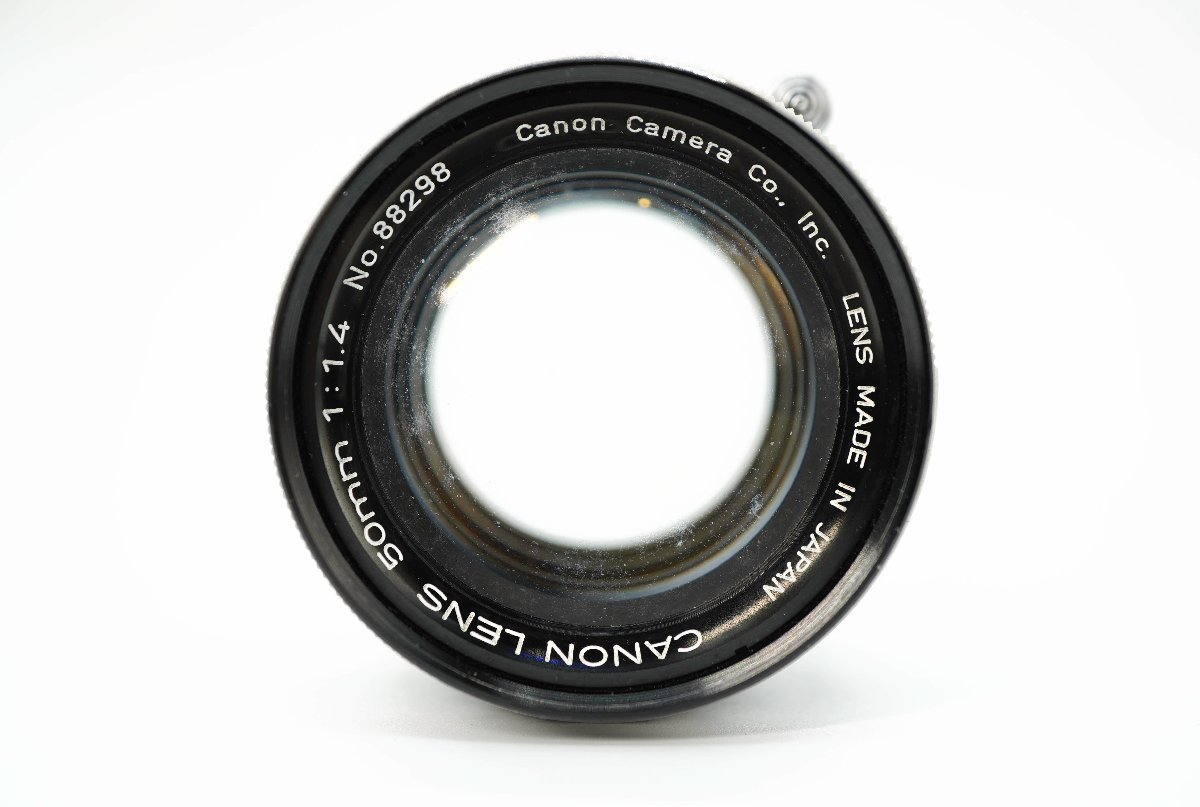 1円～【中古】キヤノン Canon MODEL 7 + CANON LENS 50mm 1:1.4 L