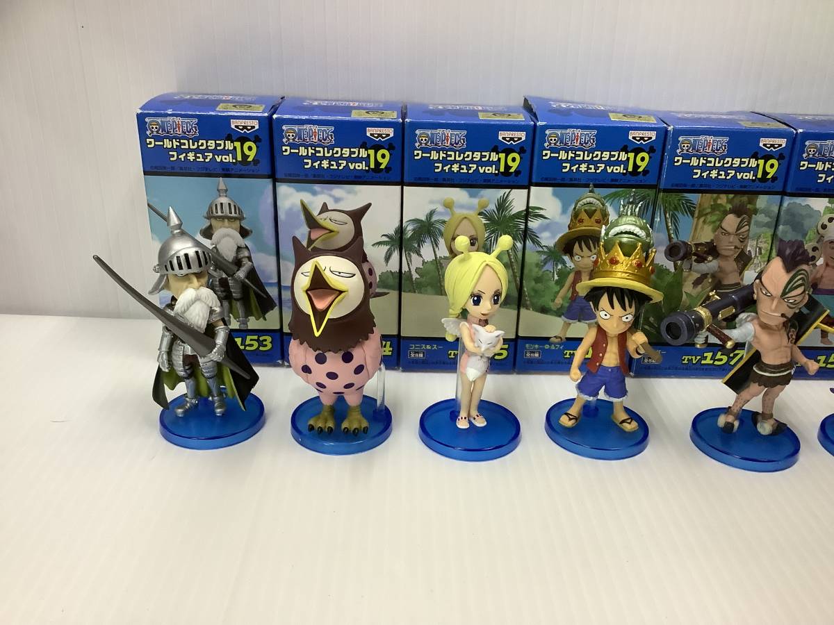 ワンピース ワールドコレクタブルフィギュア vol.19 全8種 コンプ