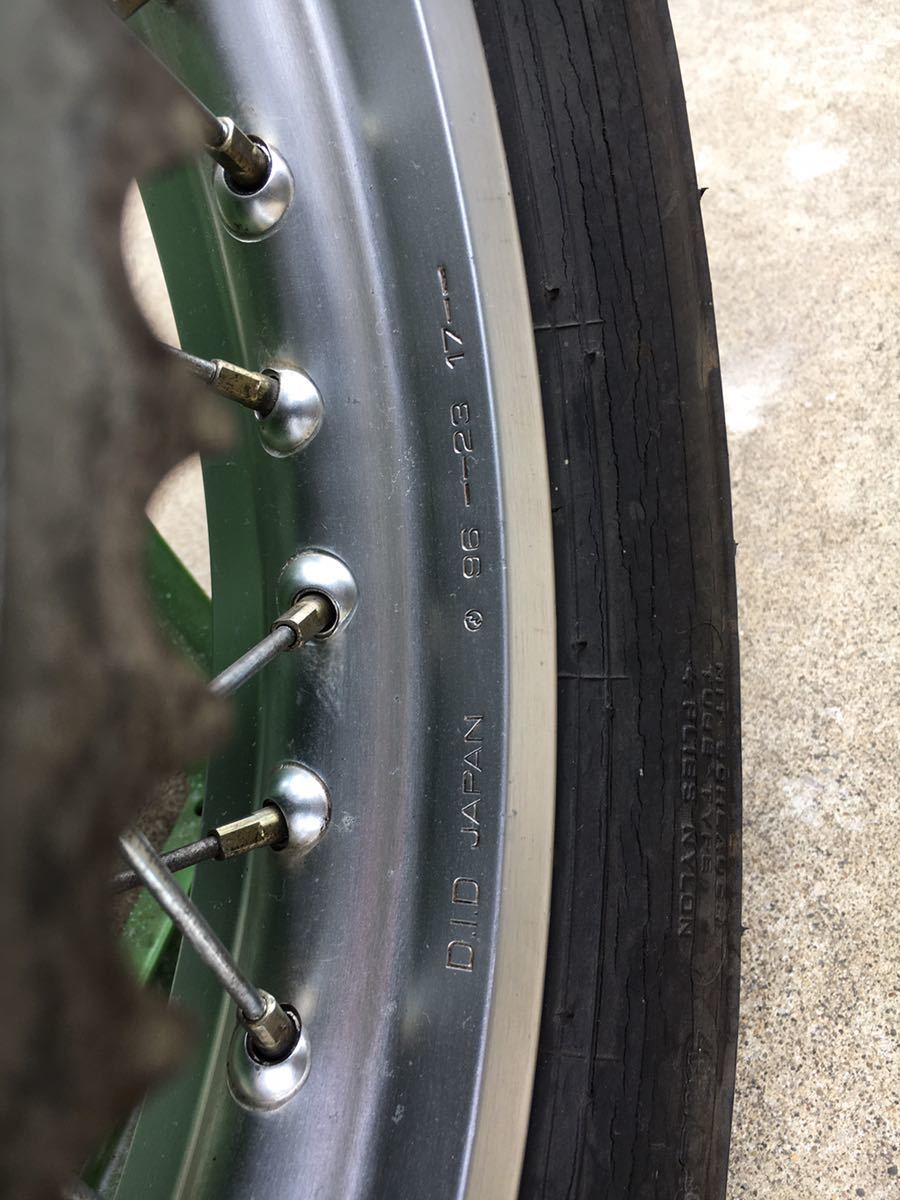 SR400 SR500 ヤマハ 18×1.85 曲がり無し リアハブ ヤマハSR500 リア