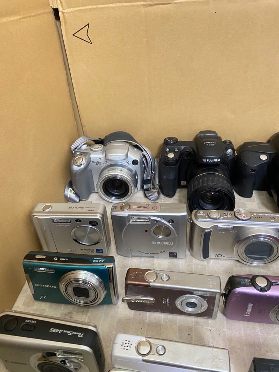 デジタルカメラOLYMPUS PENTAX Nikon SONY fujifilm canon64台まとめて