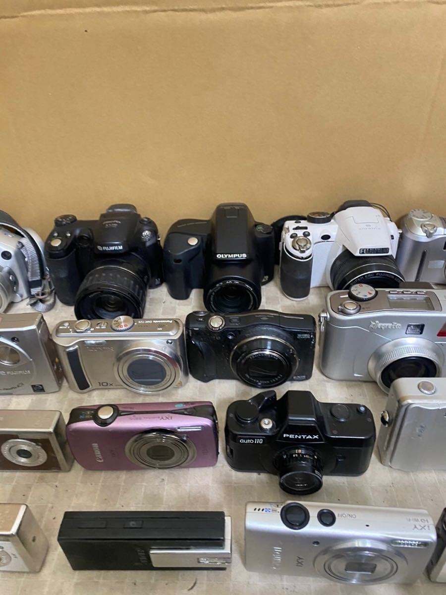 デジタルカメラOLYMPUS PENTAX Nikon SONY fujifilm canon64台まとめて
