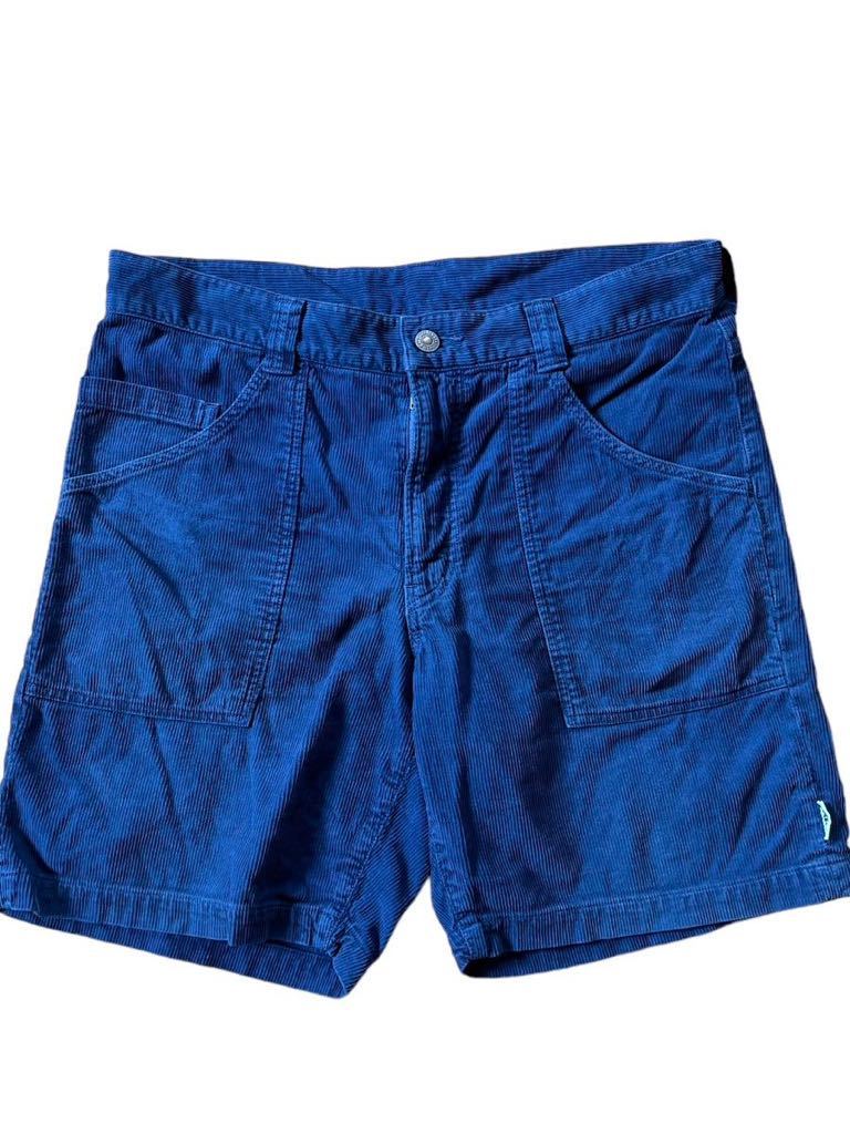●●HRM H.R. Market ハリウッドランチマーケット コーデュロイベイカーショーツ 短パン 3/L 紺ネービー●●