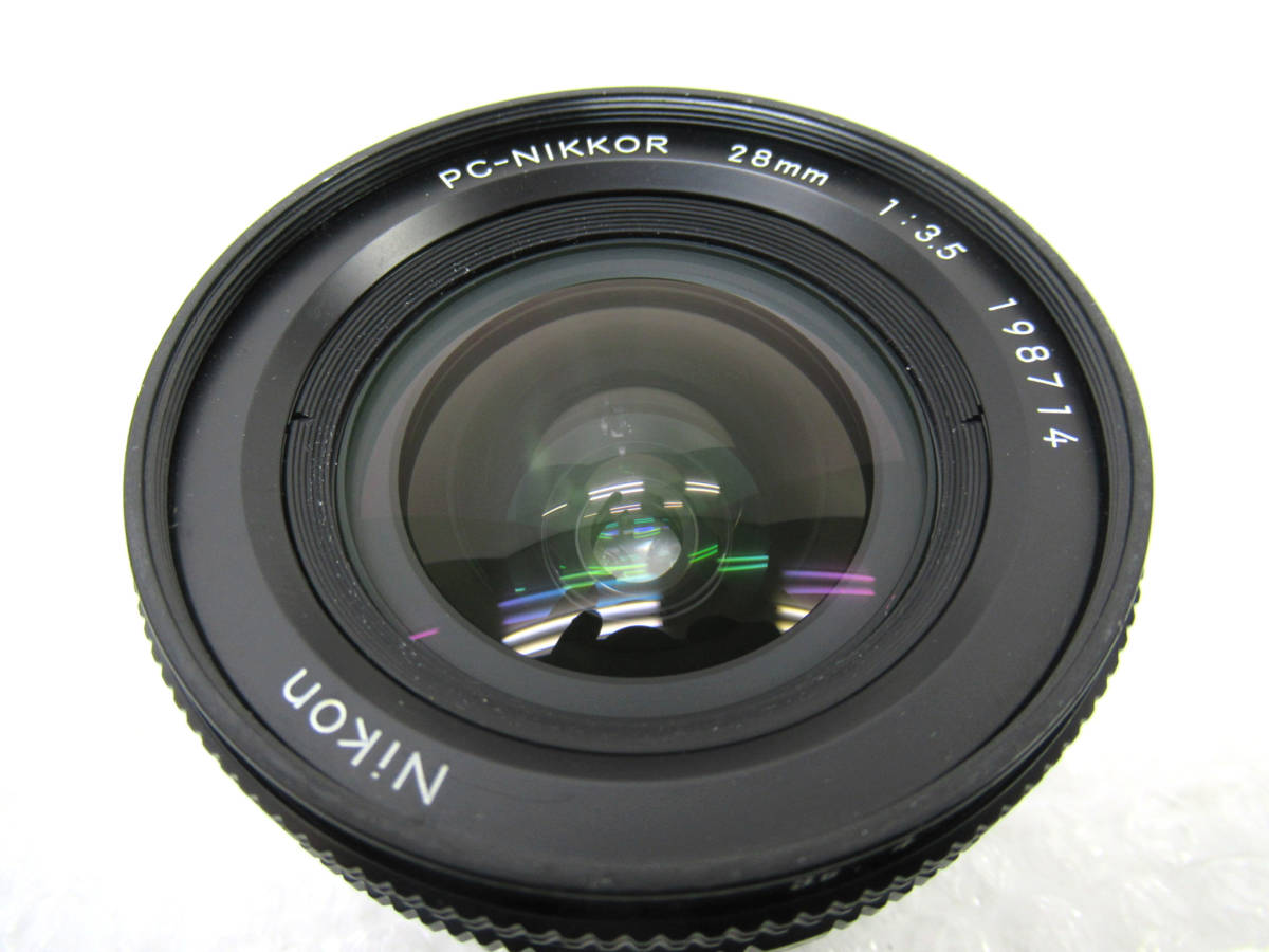 Nikon/ニコン】卯④22//PC-NIKKOR 28mm 1:3.5/シフトレンズ 【公式通販】