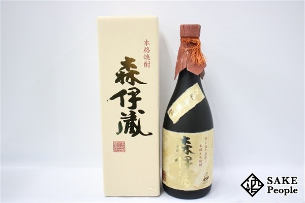 森伊蔵 金ラベル 720ml 25度 : 芋焼酎 感謝のギフト 720mlと魔王 食品・