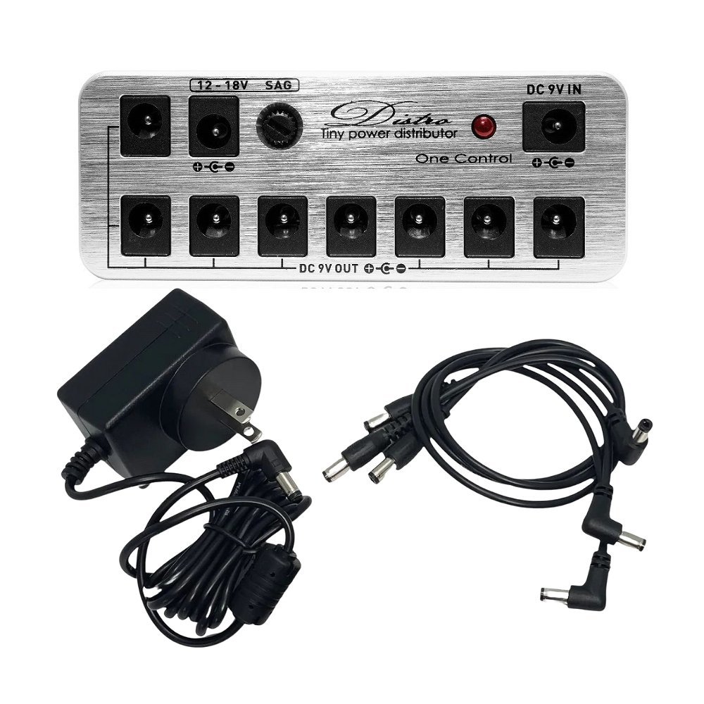 最落無し! One Control　Distro -All In One Pack- (Shiny Silver)　/ a41469　パワーサプライ　アダプター、ケーブル付き　1円