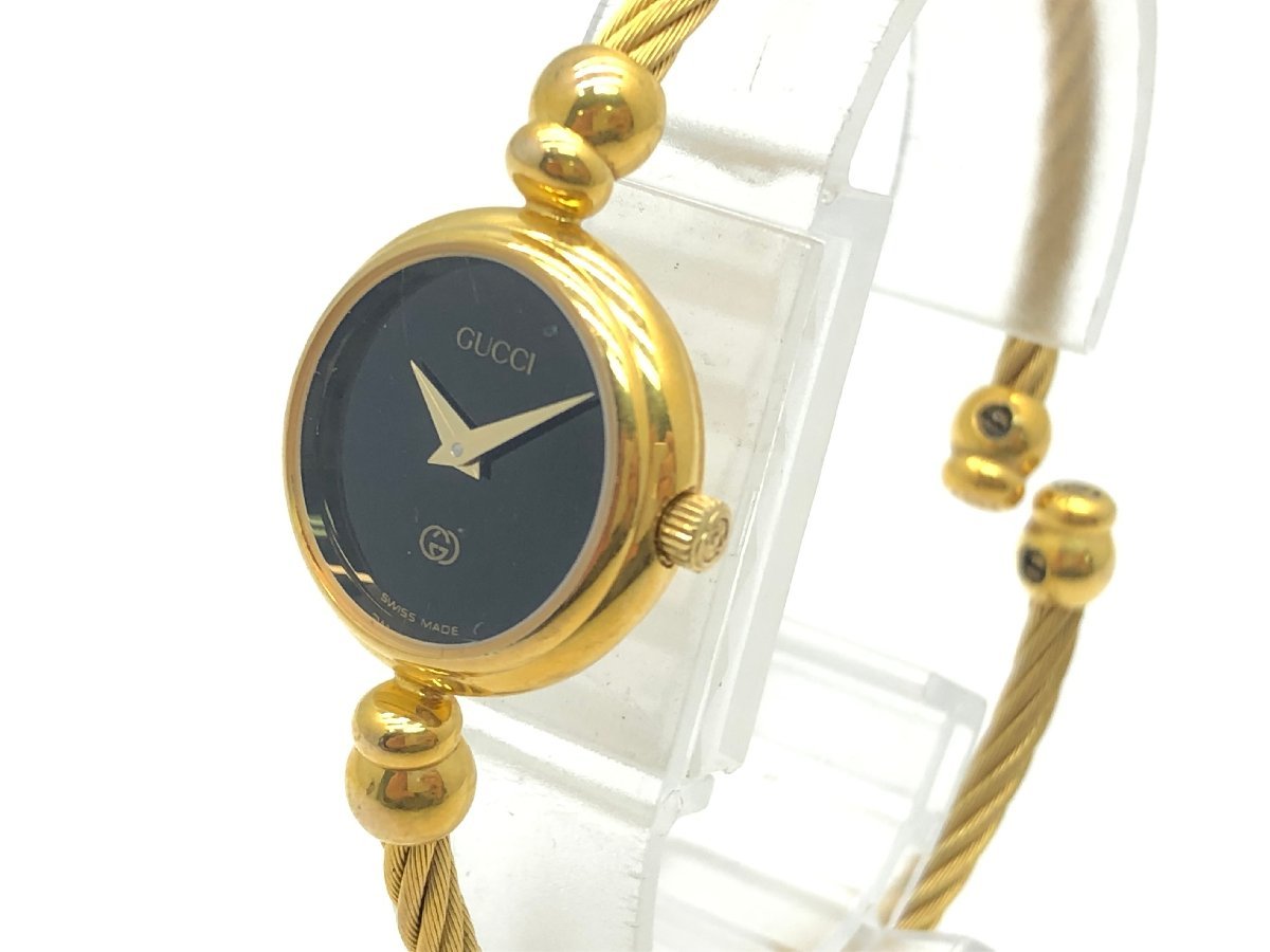 GUCCI バングルウォッチ 2700L クォーツ 腕時計 レディース 文字盤