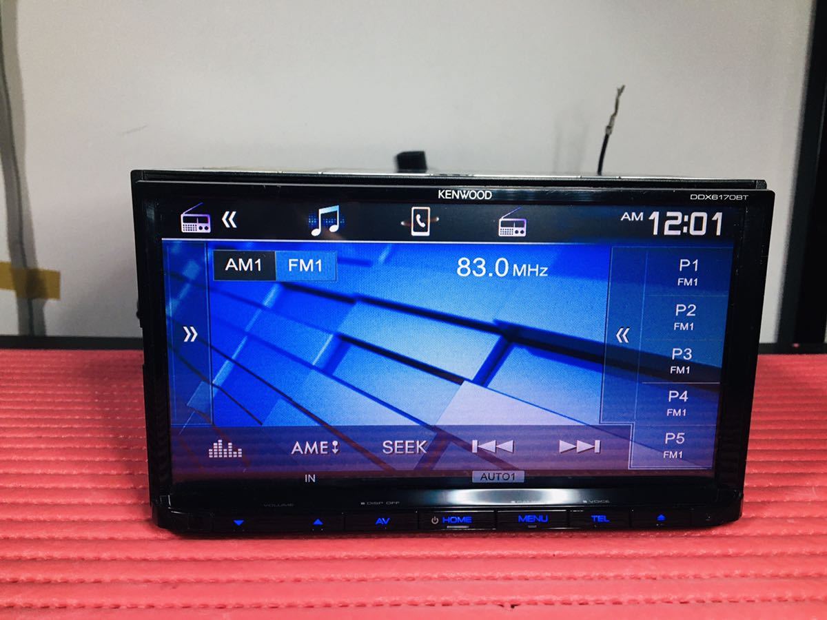DDX6170BT KENWOOD Bluetooth 2DIN DVD対応 DDX6170BT ケンウッド