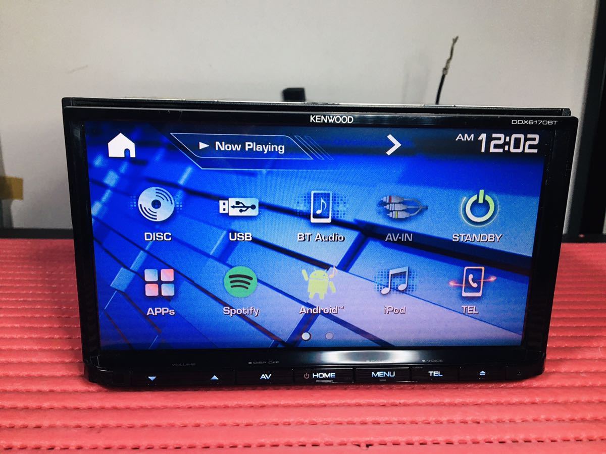 DDX6170BT KENWOOD Bluetooth 2DIN DVD対応 DDX6170BT ケンウッド