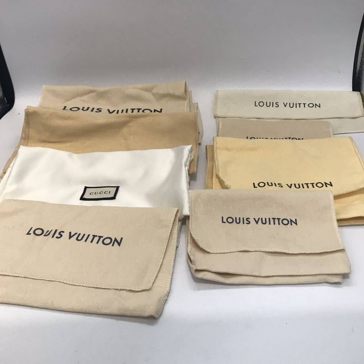 LOUIS VUITTON 他 ブランド ショッパー 保存袋 まとめ売り LOUIS VUITTON ルイヴィトン 保存袋 - バッグ 布袋 20枚セット 保存袋