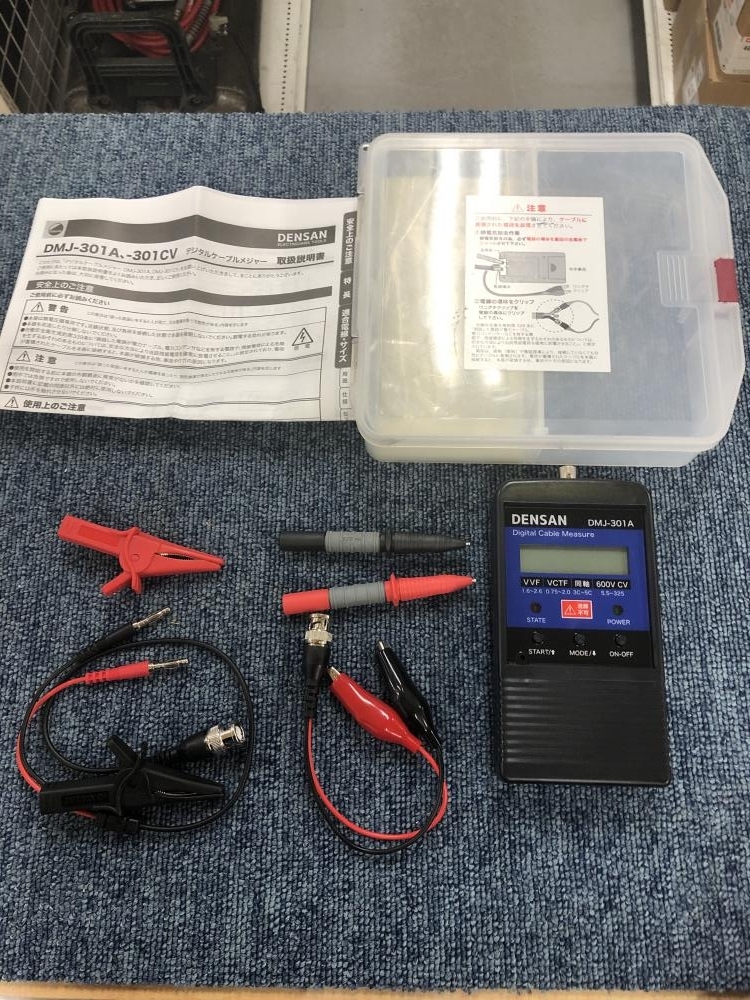 005▽おすすめ商品▽JEFCOM ジェフコム デジタルケーブルメジャー DMJ-301A ※通電のみ確認