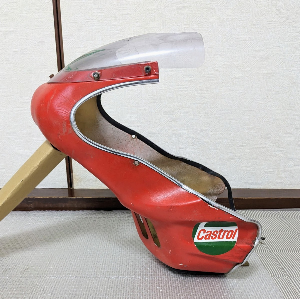 当時物 ポケットバイク用 ポケバイ用 フロントカウル ロケットカウル 