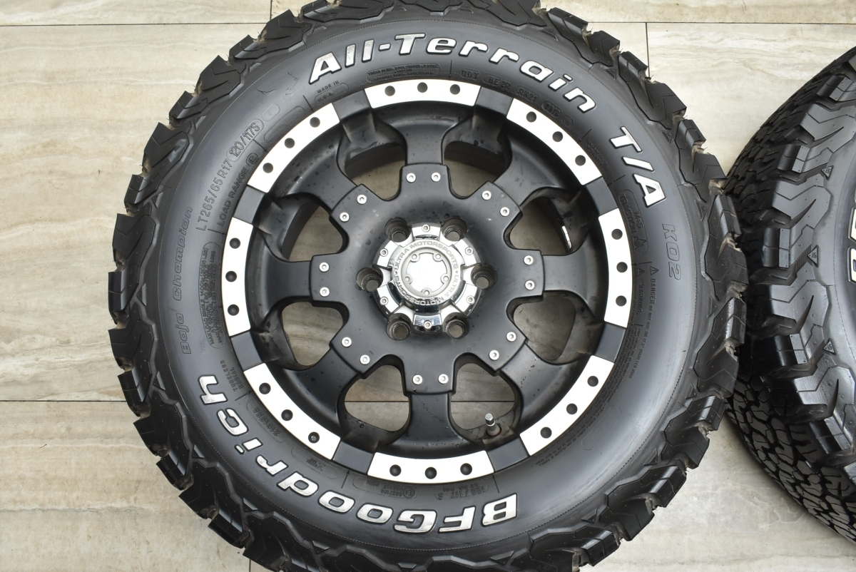 ウルトラモータースポーツ 265⁄65R17 ホイールセット （青959）公式