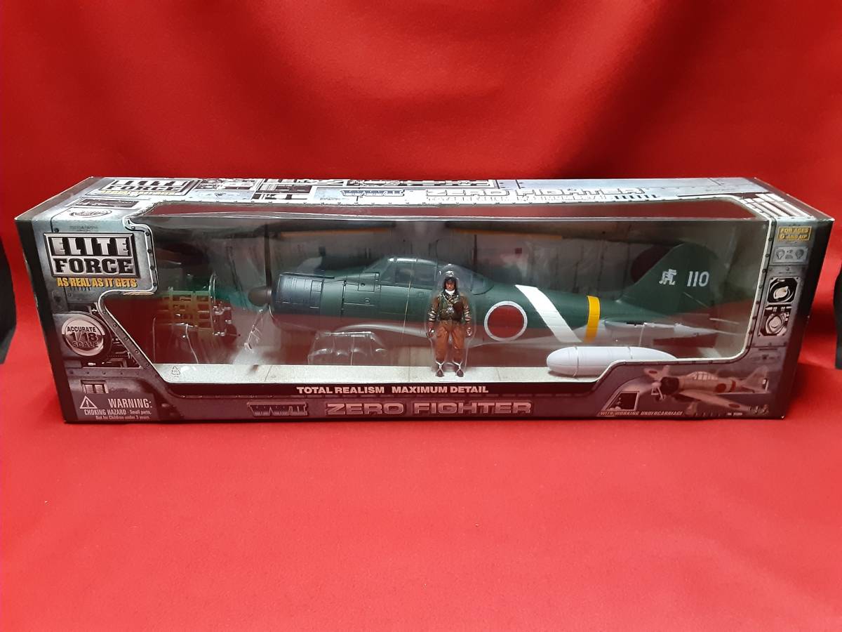 舟】1/18 零式艦上戦闘機 零戦 塗装済半完成品 未開封新品 エリート