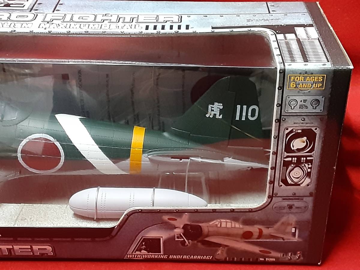【希少】エリートフォース 零式艦上戦闘機 1/18 零戦 ゼロ戦 舟】1/18 零式艦上戦闘機 零戦 塗装済半完成品 未開封新品 エリート