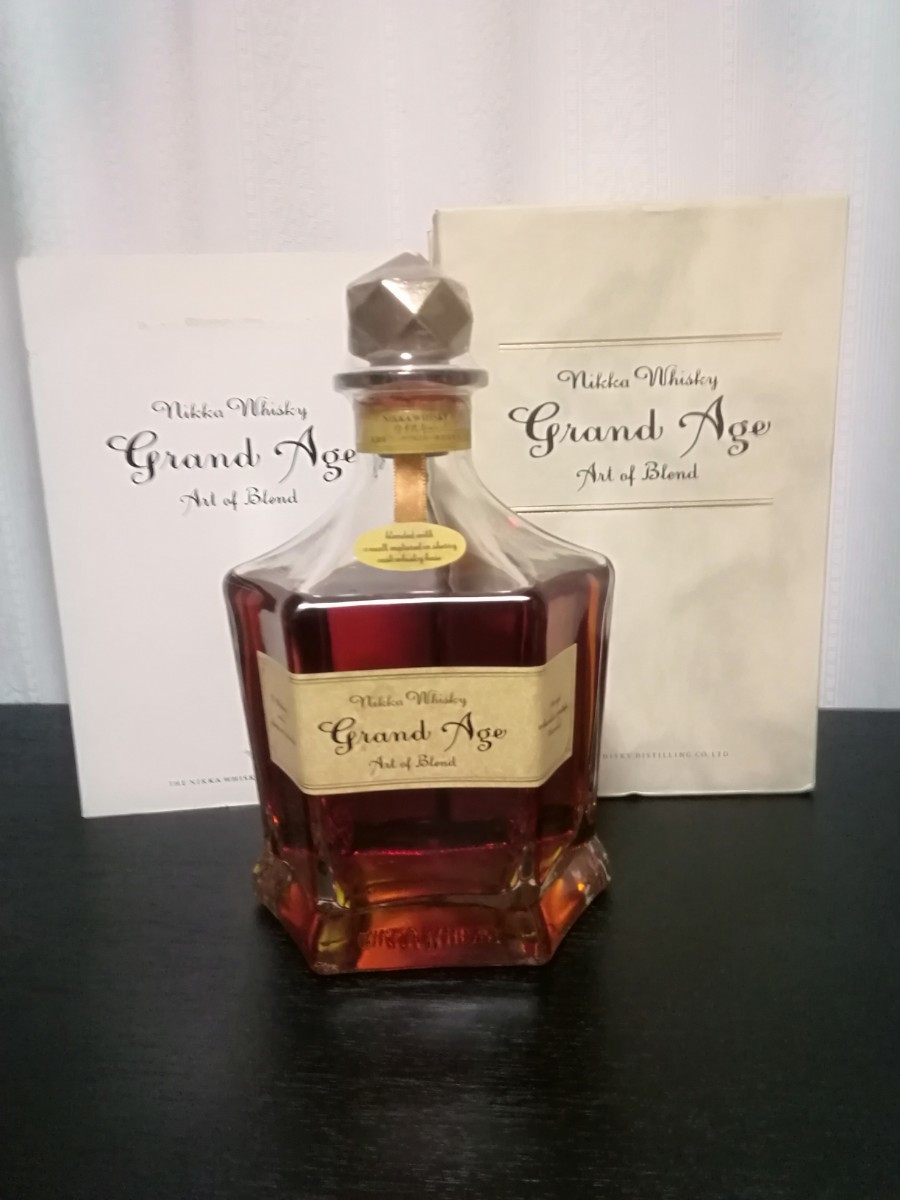 未開栓 NIKKA Grand AGE ニッカウイスキー グランド エイジ アートオブ