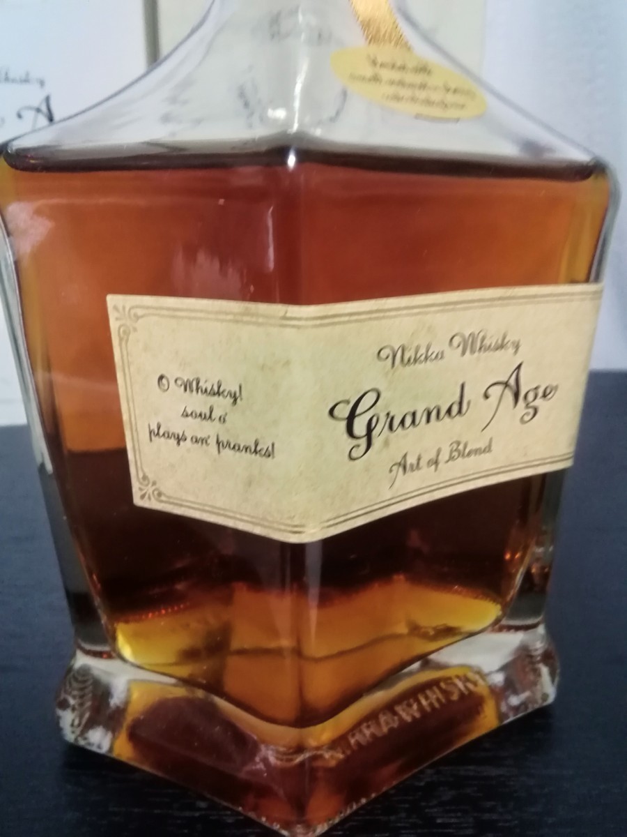 未開栓 NIKKA Grand AGE ニッカウイスキー グランド エイジ アートオブ