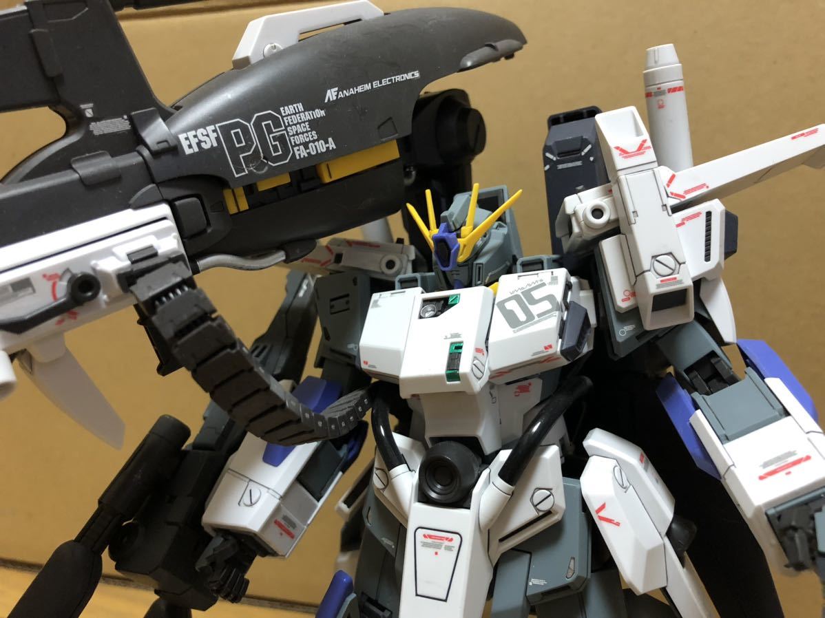 ジャンク バンダイ MG 1/100 機動戦士ガンダム FAZZ ver.ka センチネル 