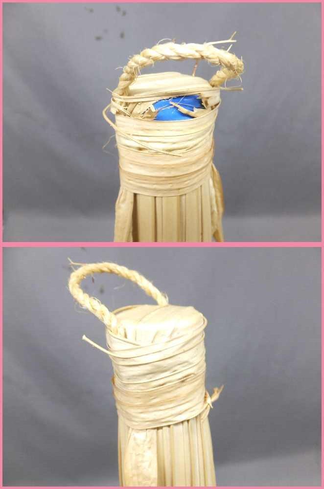 舞富名 600ml 入波平酒造 クバ巻 泡盛 60度 注目! 箱付き 沖縄県 -