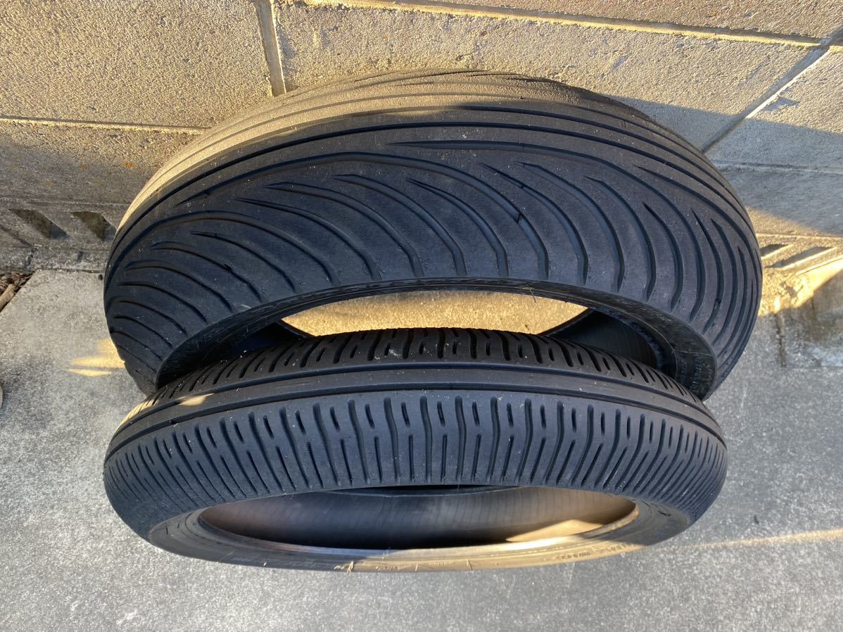 高品質，定番 ブリヂストン バトラックス W01 レインタイヤ 120/600R17 190/650R17 前後セット ST600(中古品)｜売買されたオークション情報、yahooの商品情報をアーカイブ公開 - オークファン 17インチ