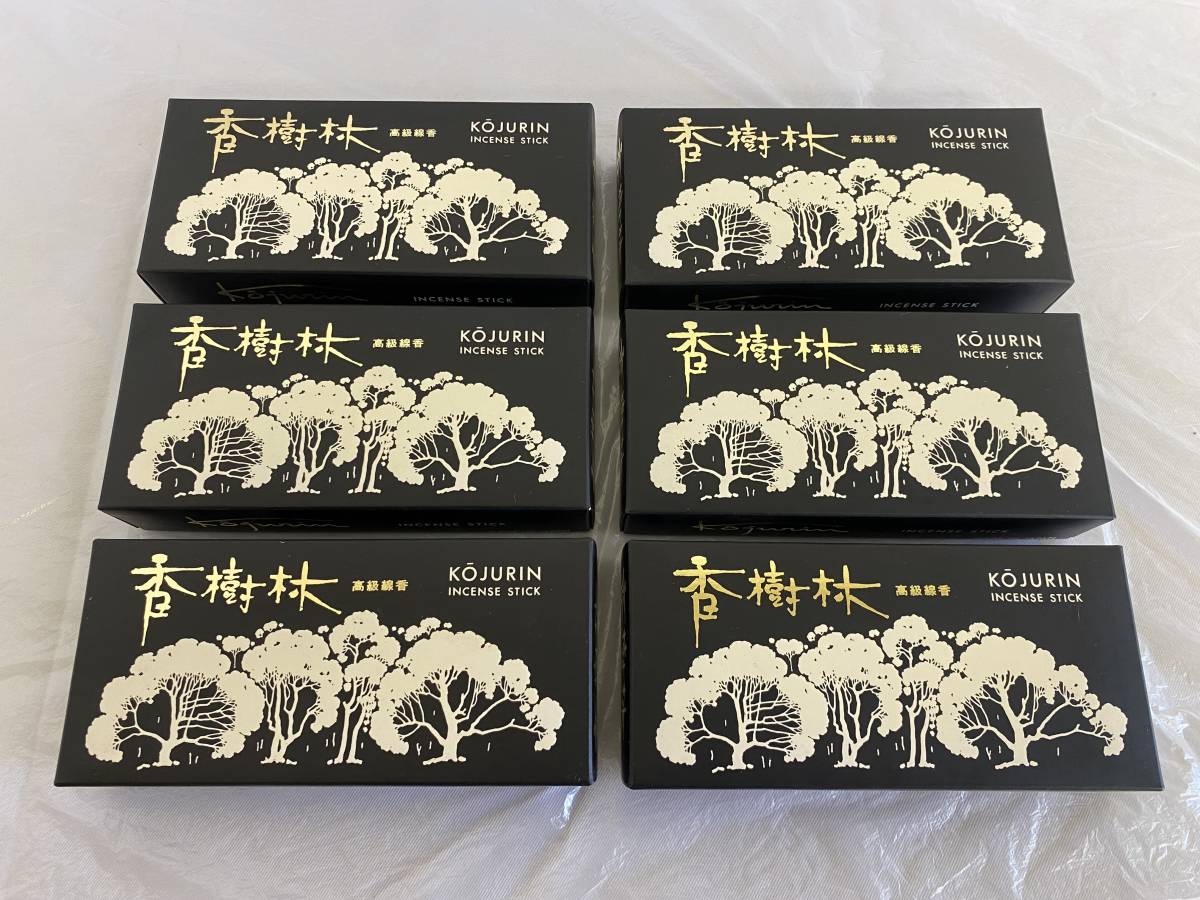 【 未使用品 】 玉初堂 香樹林 小バラ 6箱セット 高級線香 まとめて まとめ売り 白檀 老山白檀 仏具 お香 保管品