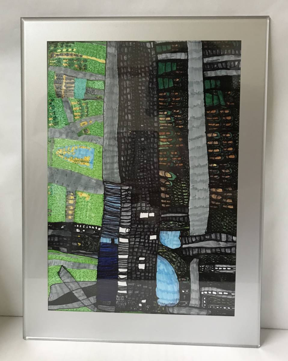 絵画　タイトル『じょうずだネ 2021』　就労継続支援B型事業所の利用者さんの作品