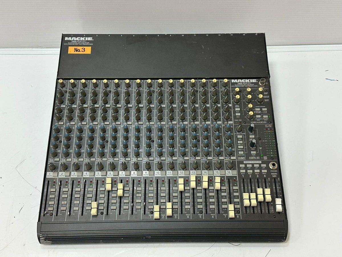 MACKIE 1604 VLZ PRO 16チャンネル アナログミキサー マッキー