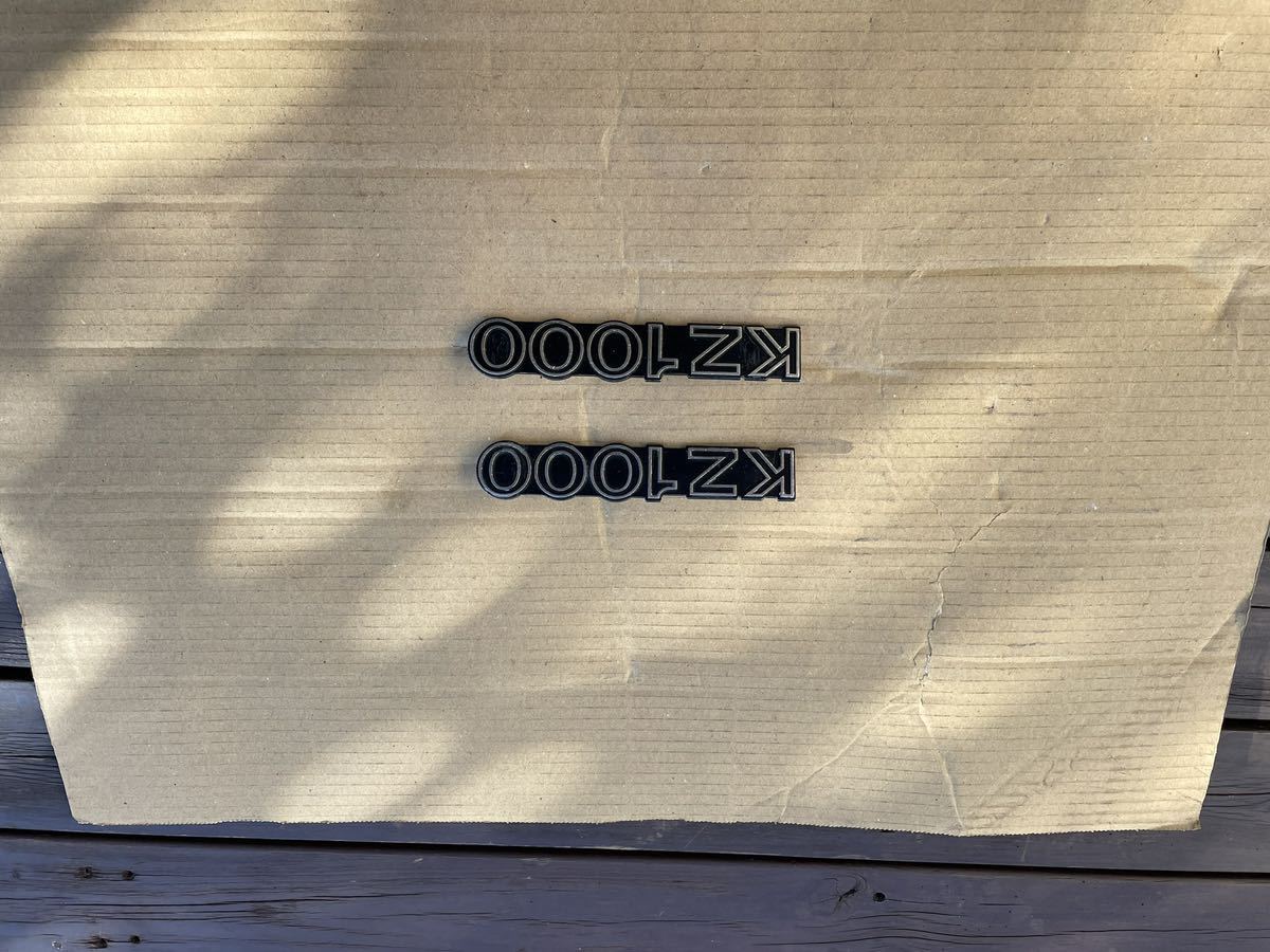 カワサキ 当時物 KZ1000エンブレム KAWASAKI 