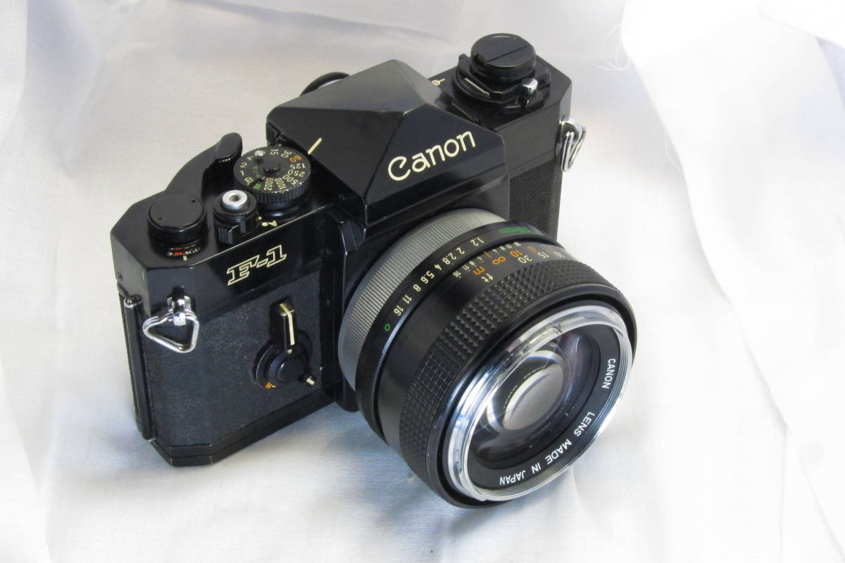 Canon F-1 前期型 FD55mm 1:1.2 大口径レンズ付き キャノン 【公式通販】