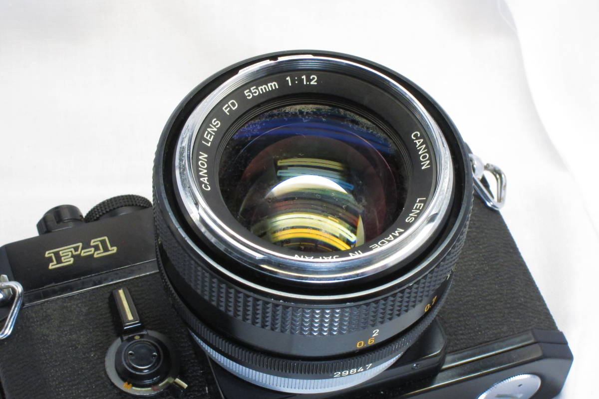 Canon F-1 前期型 FD55mm 1:1.2 大口径レンズ付き キャノン 【公式通販】
