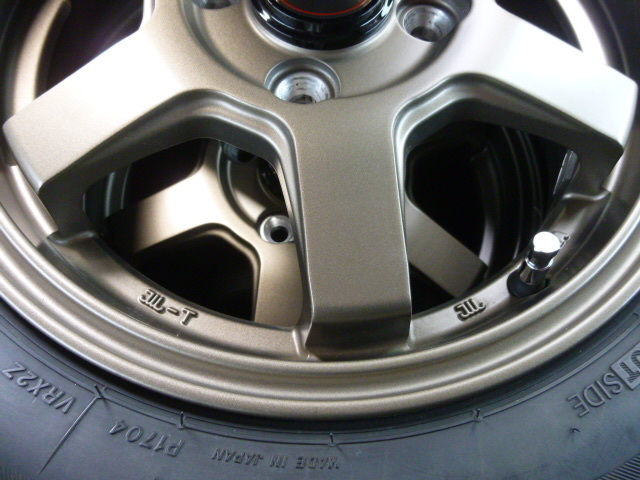 J-TECH SPORTS-6 13×4J+43（カラー ブロンズ）スタッドレス145/80R13 75Q 13 ブリヂストン ブリザック VRX2 4本中古SET J-TECH | S-6&frasl;ジェイテックS-6 13x4 s-6 J-TECH」の人気商品一覧・価格比較
