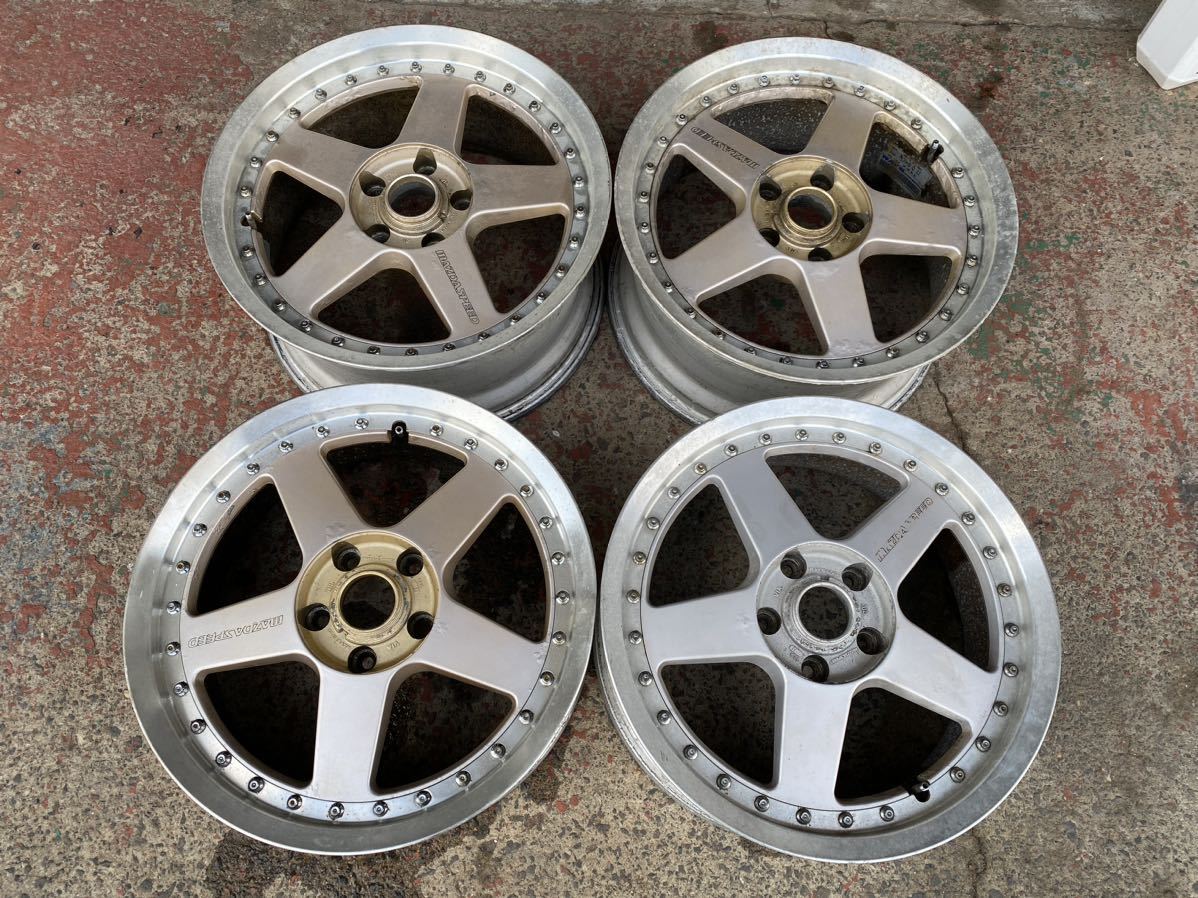 超希少 マツダスピード MS-01 17インチ 5穴 PCD114.3 7J+30 8J+35