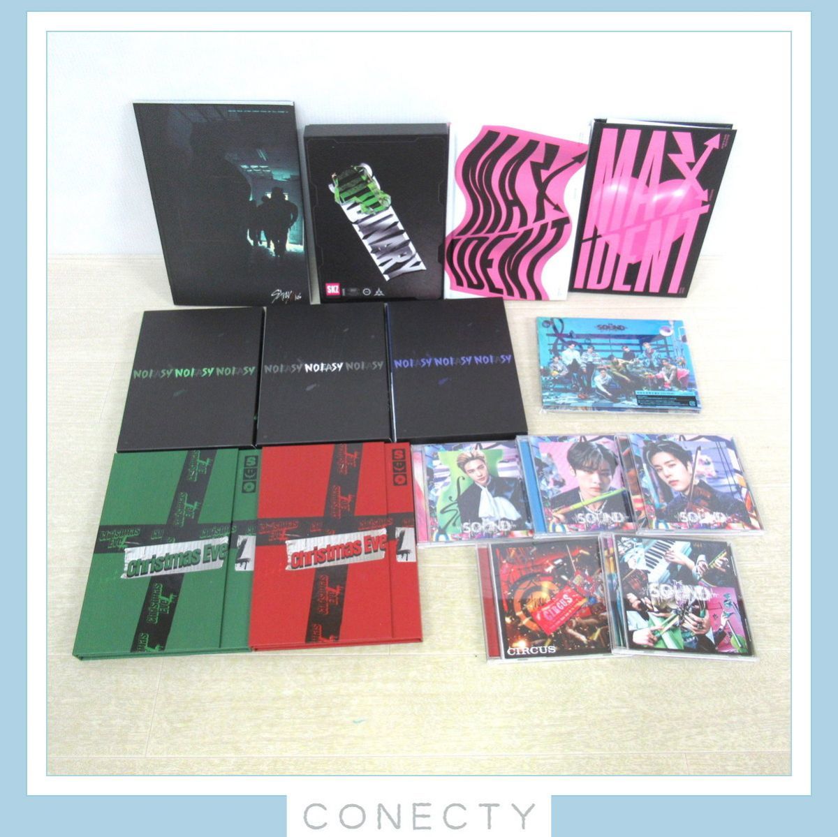 Stray Kids CDまとめ売りセット MAXIDENT NOEASY ODDINARY I am NOT