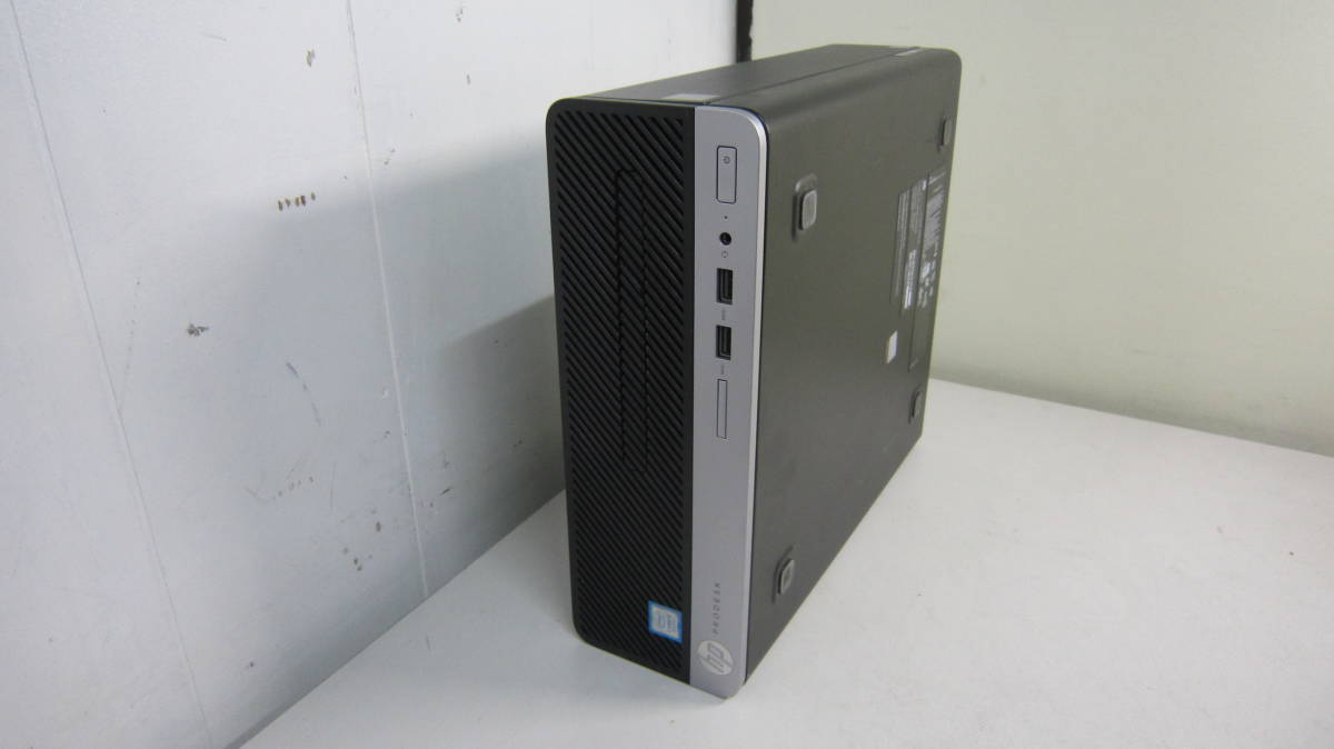 5135☆HP ProDesk 400 G5 SFF Core i5 8500 HDD/無 メモリ/8GB BIOS確認