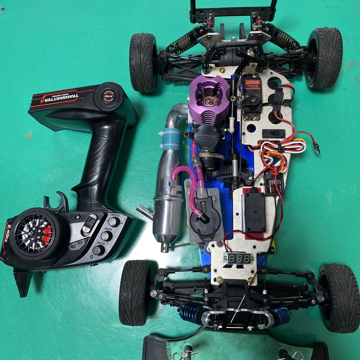 京商 GP KYOSHO スーパーテン NSX エンジンカー FW-04 Ten 1⁄10 Castrol