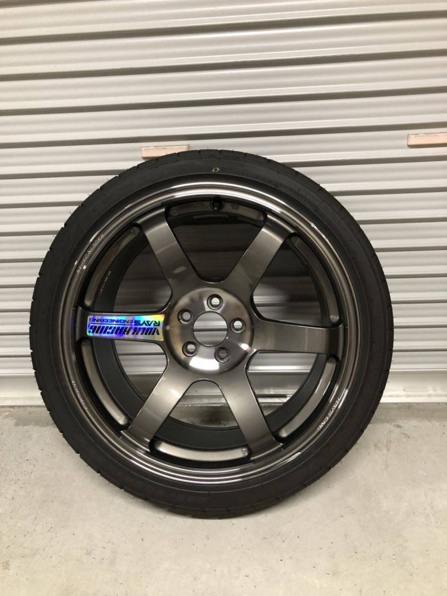 RAYS レイズ TE37 SAGA SL 18インチ 9.5J +45 PCD100 GR86 BRZ 86等 