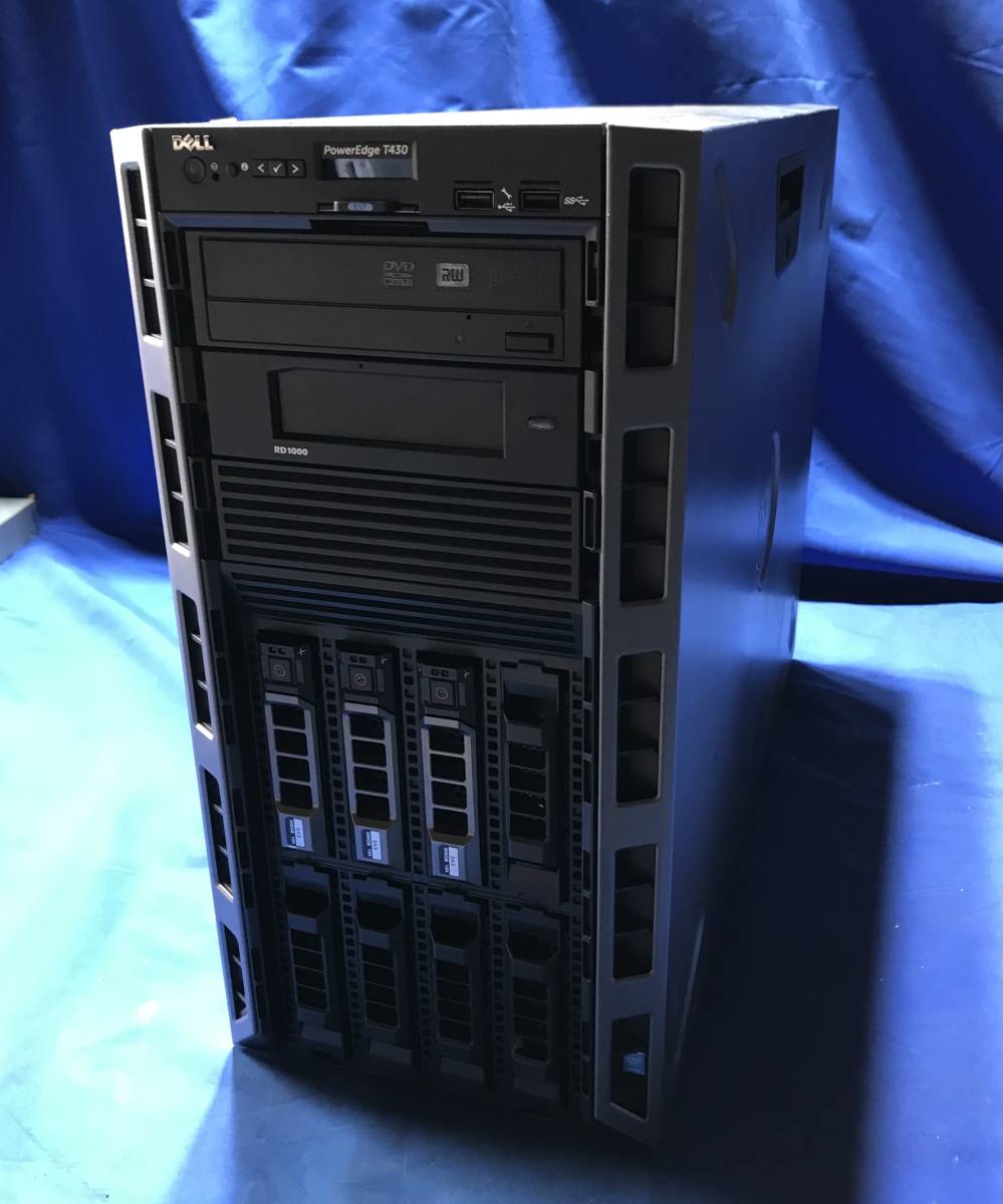 K5041215 DELL PowerEdge T430 1点【通電OK、本体のみ】