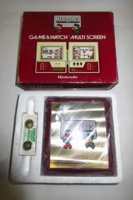 100%新品，品質保証 任天堂 ゲームウォッチ マルチスクリーン マリオブラザーズ 写真撮影時ま み(ゲームウォッチ)｜売買されたオークション情報、yahooの商品情報をアーカイブ公開 - オークファン ゲームウォッチ