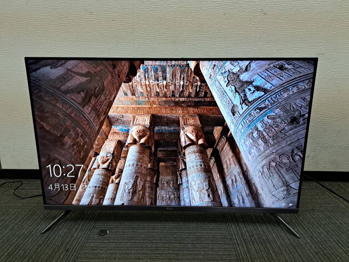 【2025，爆買い】 2020年製 TCL 43V型 4K液晶テレビ 43P8B マイクロディミング技術/HDR10対応/Andoridシステム/ /福岡市東区/直接来店大歓迎(液晶)｜売買されたオークション情報、yahooの商品情報をアーカイブ公開 - オ 液晶