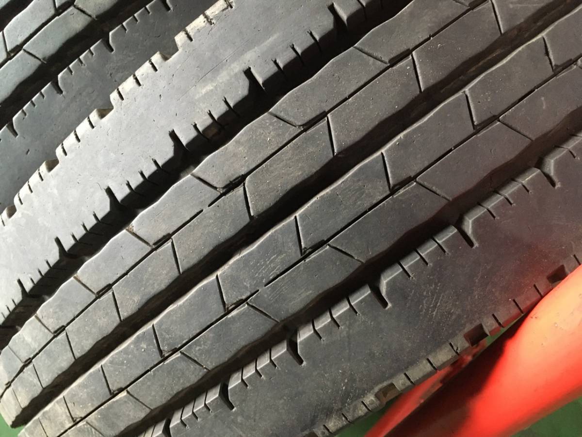 x183-3-3 ☆205/75R16 中古4本！ ダンロップ SPLT50 2018年製 残溝8mm k60 ダンロップ 205／75r16 SP LT03MM MAXX ミックス溝