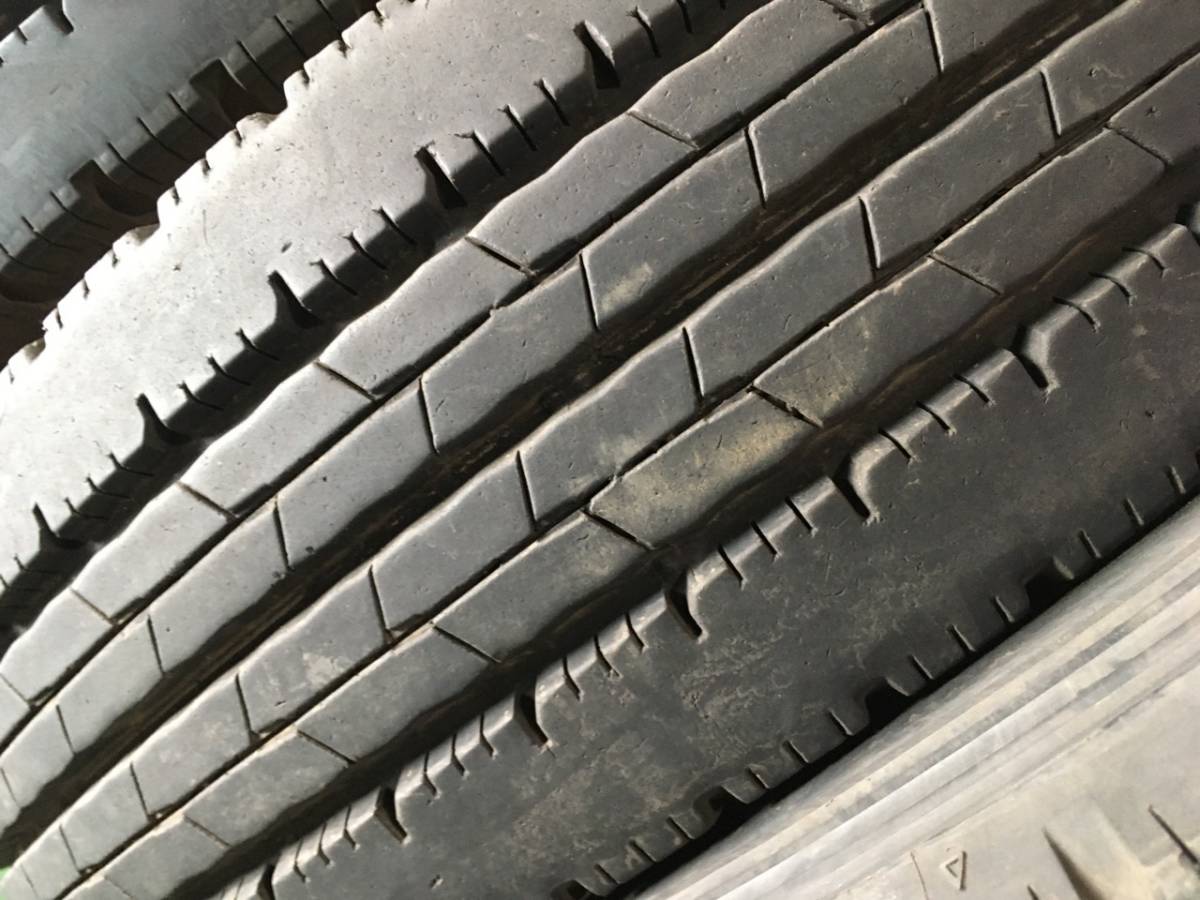 x183-3-3 ☆205/75R16 中古4本！ ダンロップ SPLT50 2018年製 残溝8mm k60 ダンロップ 205／75r16 SP LT03MM MAXX ミックス溝