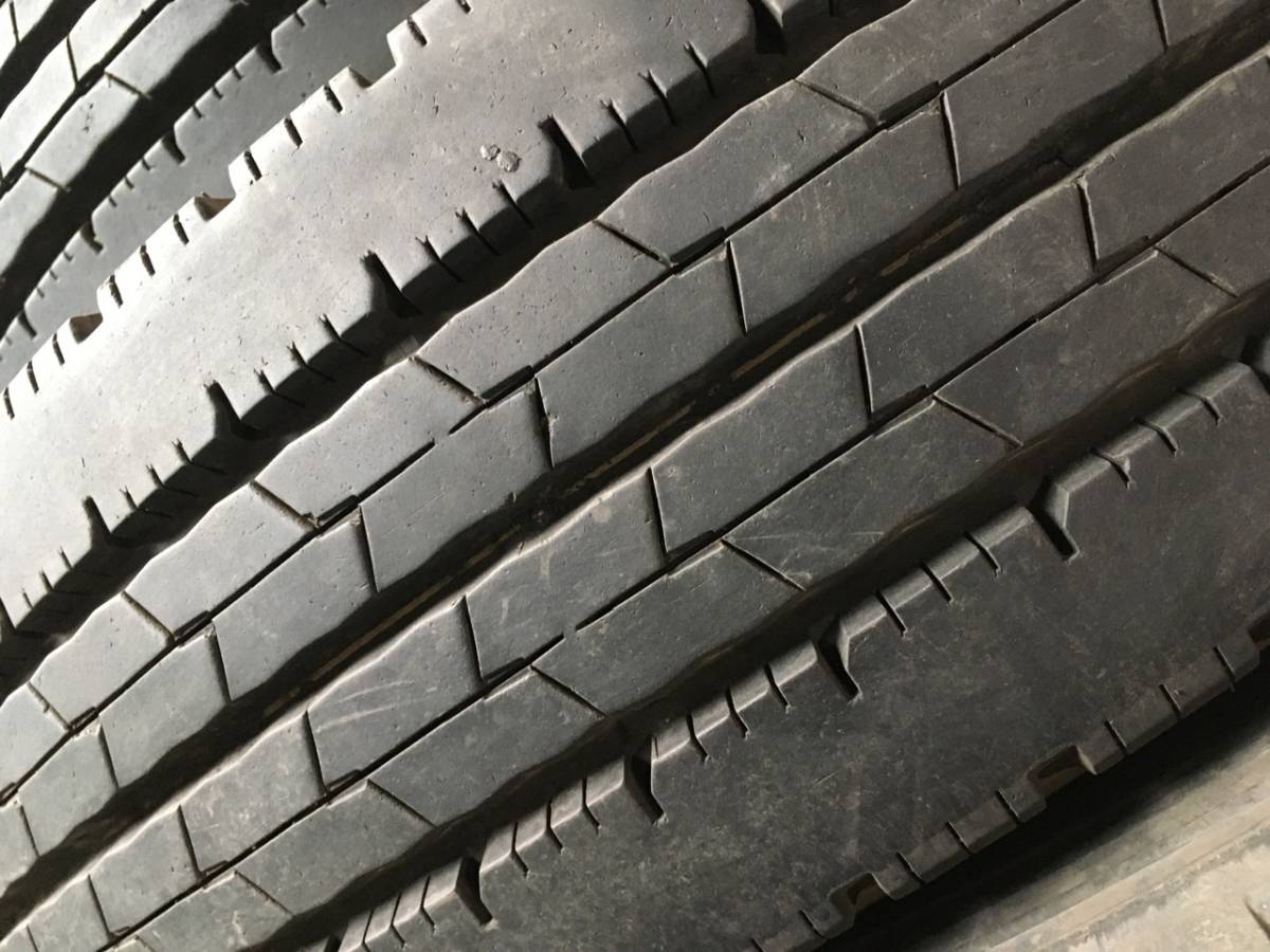 x183-3-3 ☆205/75R16 中古4本！ ダンロップ SPLT50 2018年製 残溝8mm k60 ダンロップ 205／75r16 SP LT03MM MAXX ミックス溝