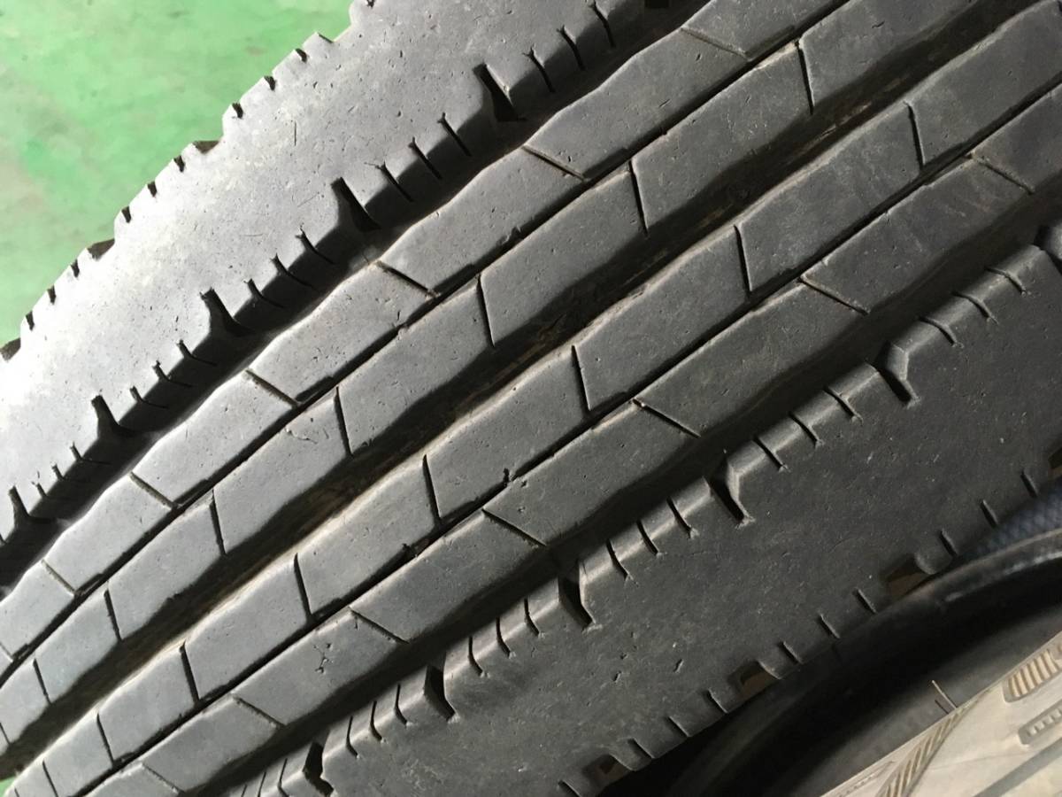 x183-3-3 ☆205/75R16 中古4本！ ダンロップ SPLT50 2018年製 残溝8mm k60 ダンロップ 205／75r16 SP LT03MM MAXX ミックス溝