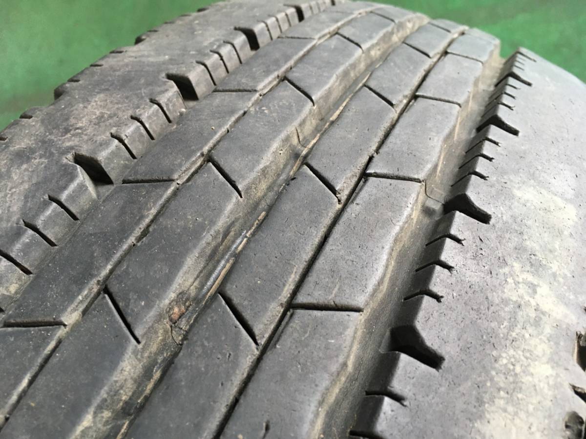 x183-3-3 ☆205/75R16 中古4本！ ダンロップ SPLT50 2018年製 残溝8mm k60 ダンロップ 205／75r16 SP LT03MM MAXX ミックス溝
