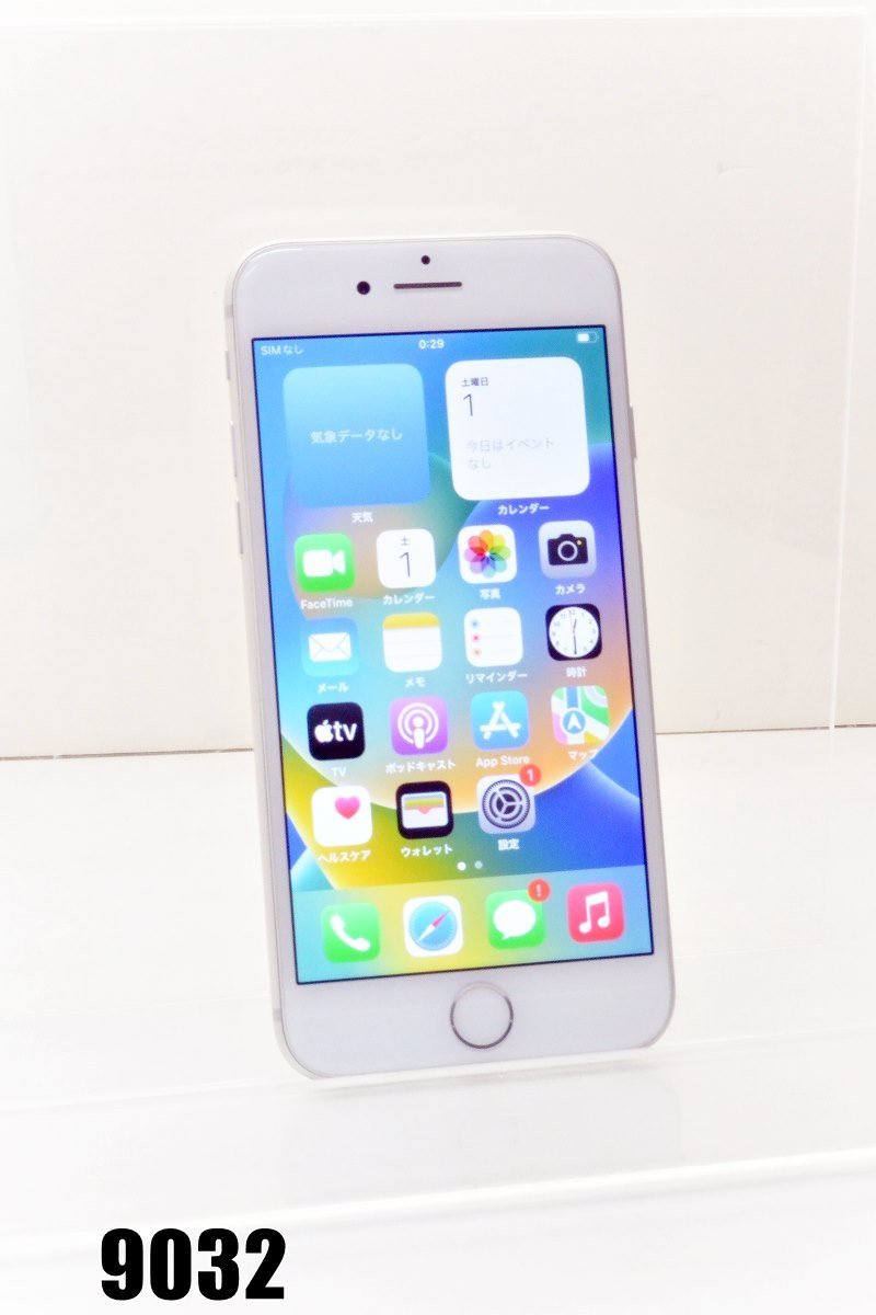 ジャンク] docomo SIMロック解除済 Apple iPhone8 64GB シルバー