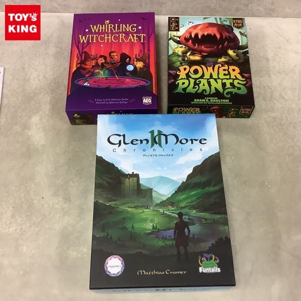 1円〜 ジャンク ボードゲーム パワープランツ グレンモアII : クロニクルズ日本語版 他
