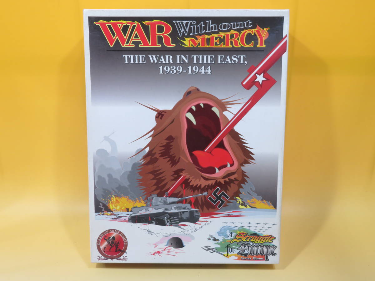 ボードゲーム】CoA WAR With out MERCY ユニット未切断 ウォーゲーム