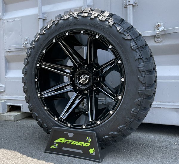 20x12J サーフ プラド タコマ XF OFFROAD XF222 20インチマッドタイヤ