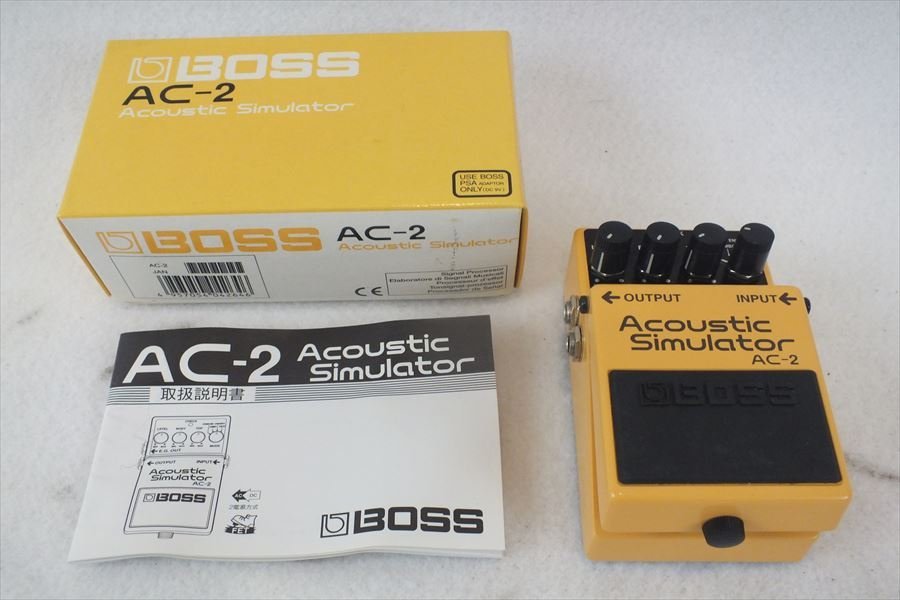 ☆ BOSS ボス AC-2 エフェクター 取扱説明書有り 元箱付き 中古 現状品 230407K4065
