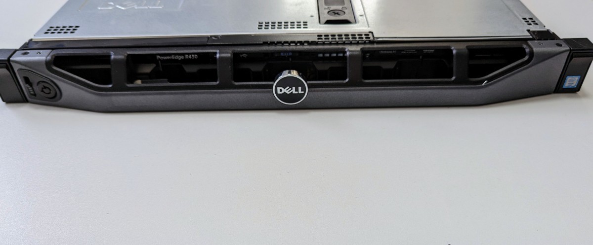 OS確認済】DELL PowerEdge R430 ラックサーバー 1U （XEON E5-2603V4